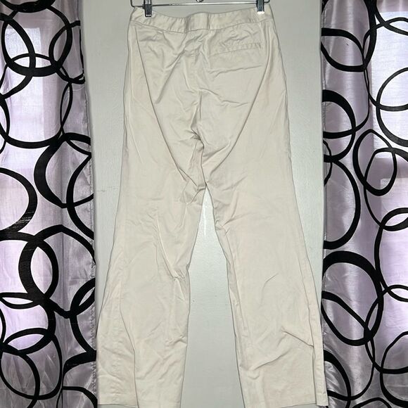 Banana Republic stretch, khaki flares, size 2 - Picture 5 of 8